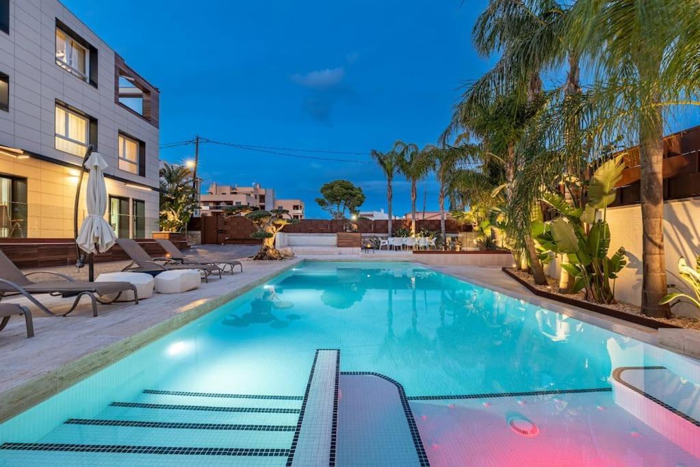 ミアミ・プラトーヤLusso E Relax Con Piscina A 2 Minuti Dal Mareアパートメント エクステリア 写真